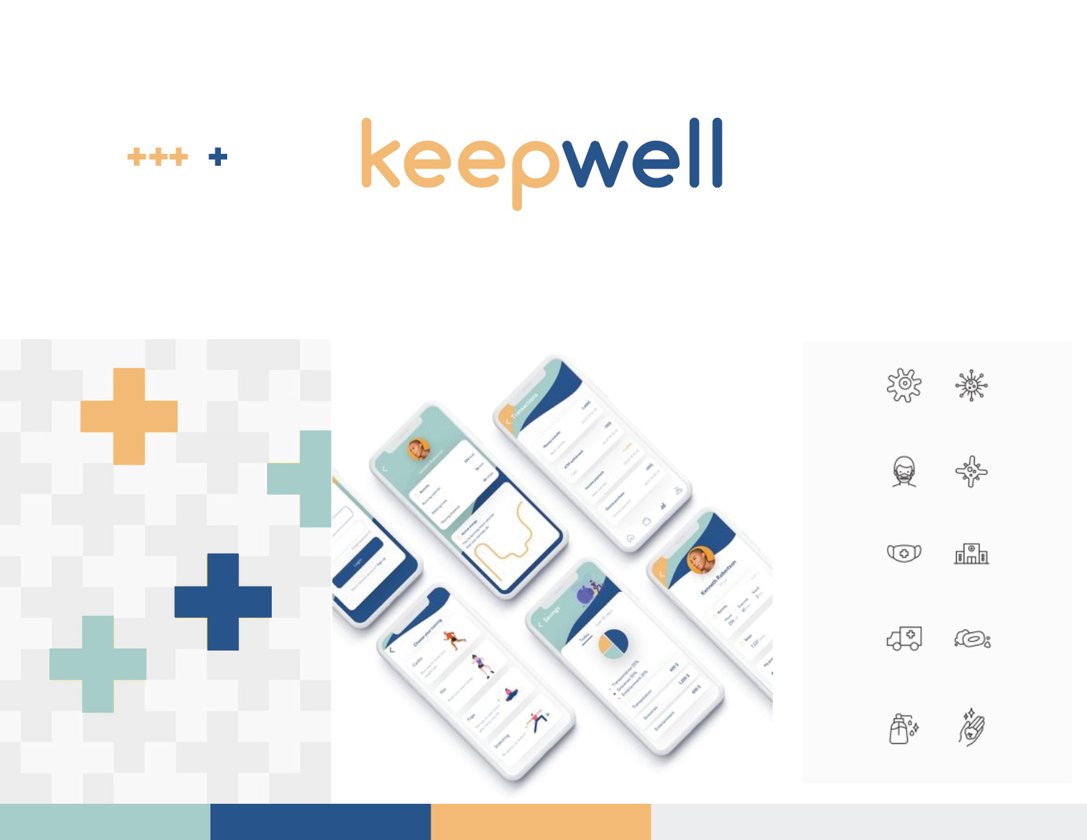 the keepwell app on a phone